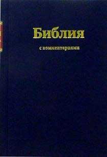 Библия (1253)073DCTI с коментар.,синяя