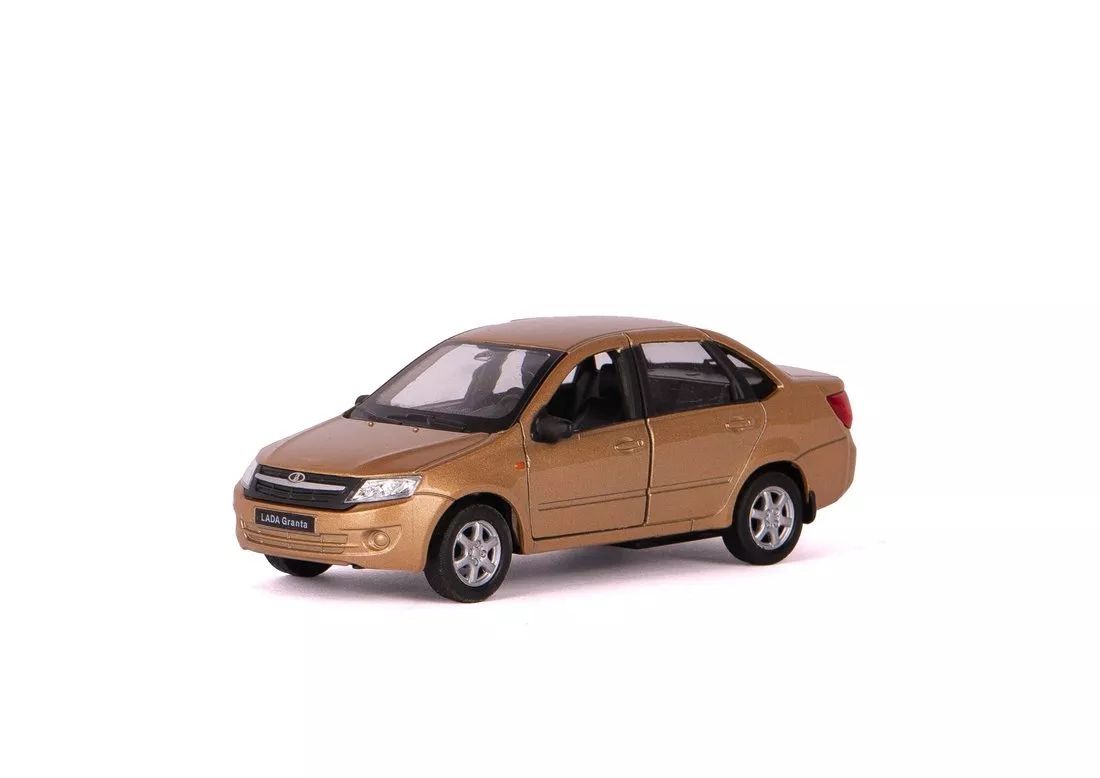 Welly. Машинка 1:38 "LADA Granta" пруж. мех., белый арт.43657-W