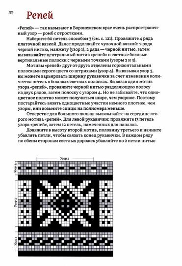 Узорные рукавички. Варежки и перчатки с народными орнаментами