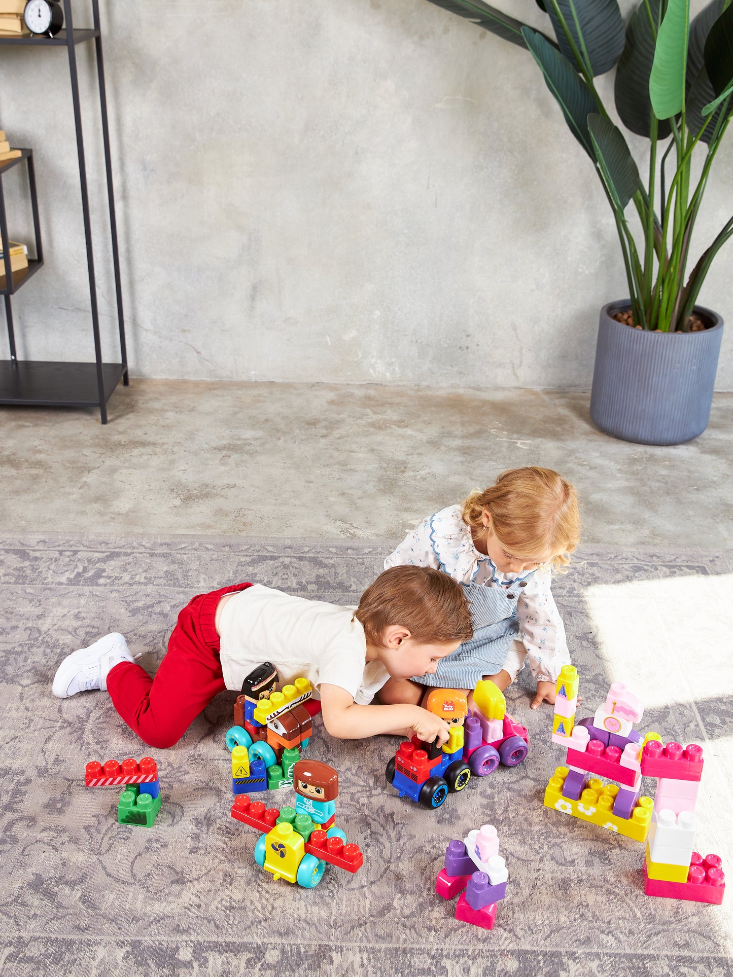 Конструктор пластиковый "Замок принцессы" 40 дет (Baby Blocks)