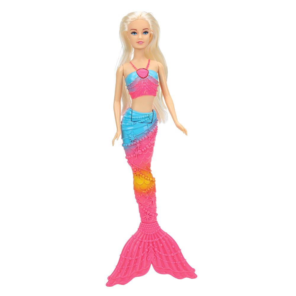 Кукла 29см София русалка, пласт. хвост, свет, кор. КАРАПУЗ в кор.24шт