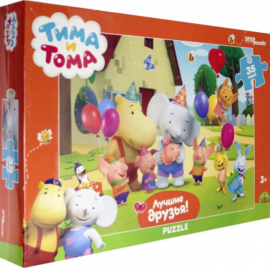 Пазл STEP puzzle 35 MAXI Тима и Тома Мармелад Медиа