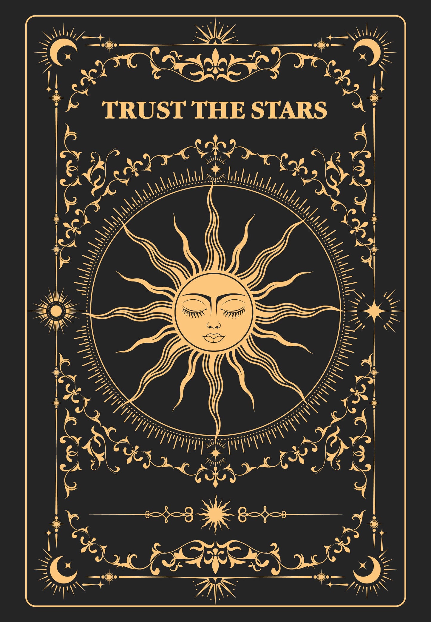 Trust the stars. Ежедневник недатированный (А5, 72 л.)