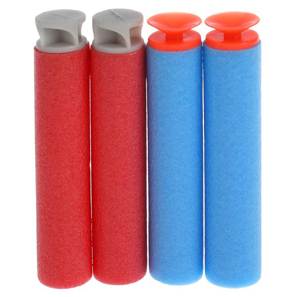 Бластер мягкие пули кор.22,5*16*4,8см ИГРАЕМ ВМЕСТЕ в кор.2*48шт