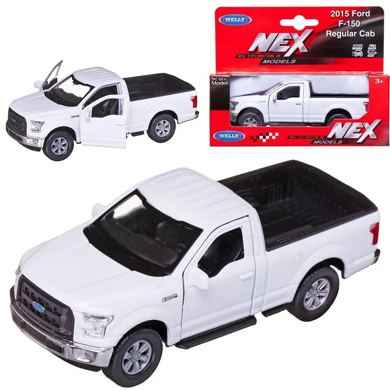 Welly. Машинка 1:38 "Ford F-150 Regular Cab" белый арт.43701W-W