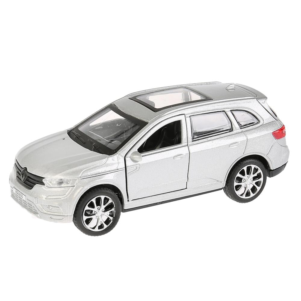 Машина металл RENAULT KOLEOS, 12см, открыв. двери, инерц, серебристый, в кор. Технопарк в кор.2*36шт