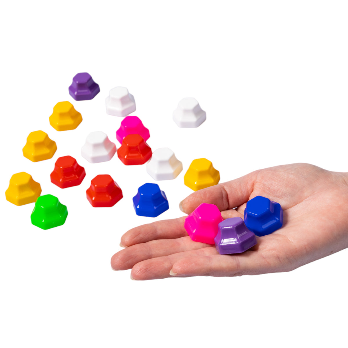 Мозаика для самых маленьких Baby Toys "Утенок" d2,5/7 цв (107 эл) шестигранная nev кор