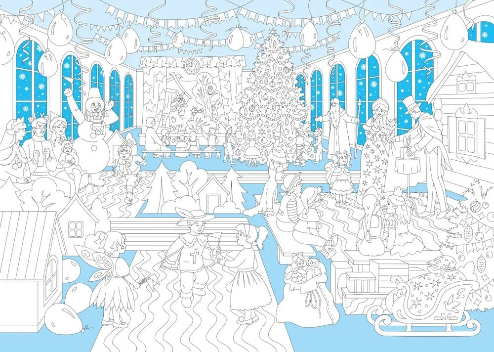 Зимний карнавал: книжка-плакат