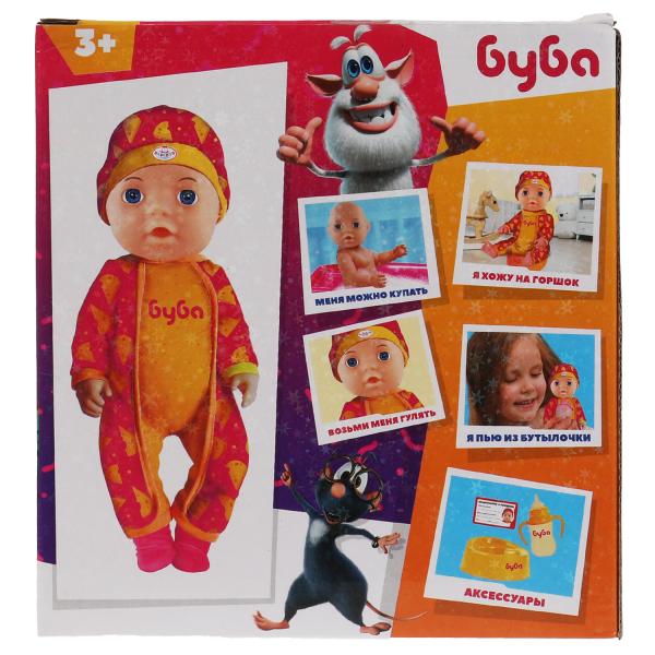 Кукла без озвуч БУБА 15см, пьет, писает, горшок, бутылочка, в кор. КАРАПУЗ в кор.84шт