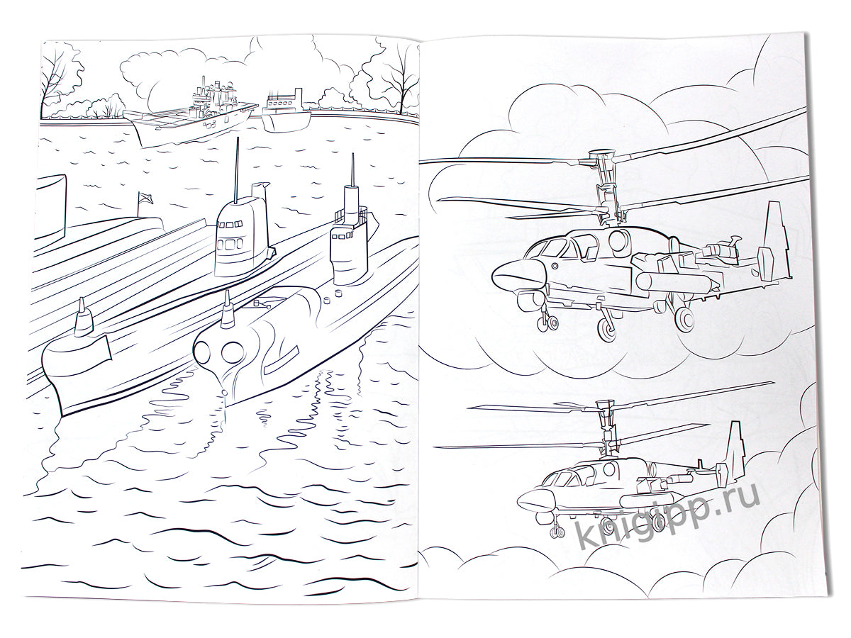 КРУТЫЕ РАСКРАСКИ. ВОЕННАЯ ТЕХНИКА