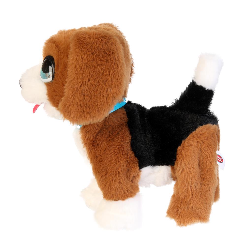 Интерактивный щенок Роджер 22см облизывает язык, в кор. МОЙ ПИТОМЕЦ в кор.10шт