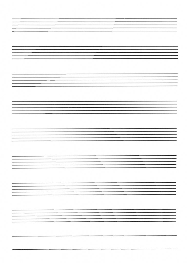 Тетрадь для нот: для младших классов ДМШ и ДШИ (гитара)