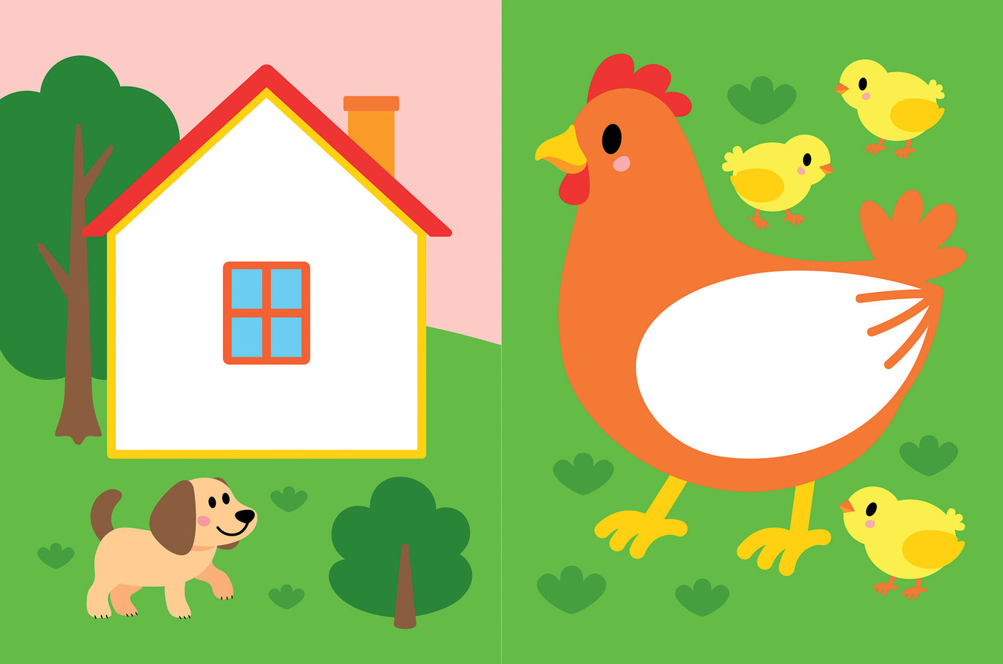 У нас на ферме: книжка с наклейками