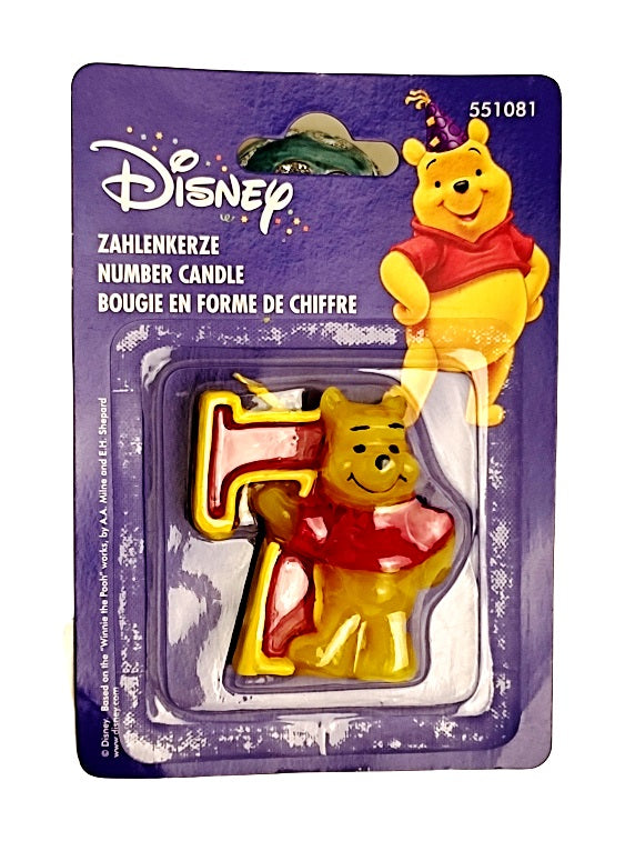 Объемная свечка №7 "Винни" арт.551081