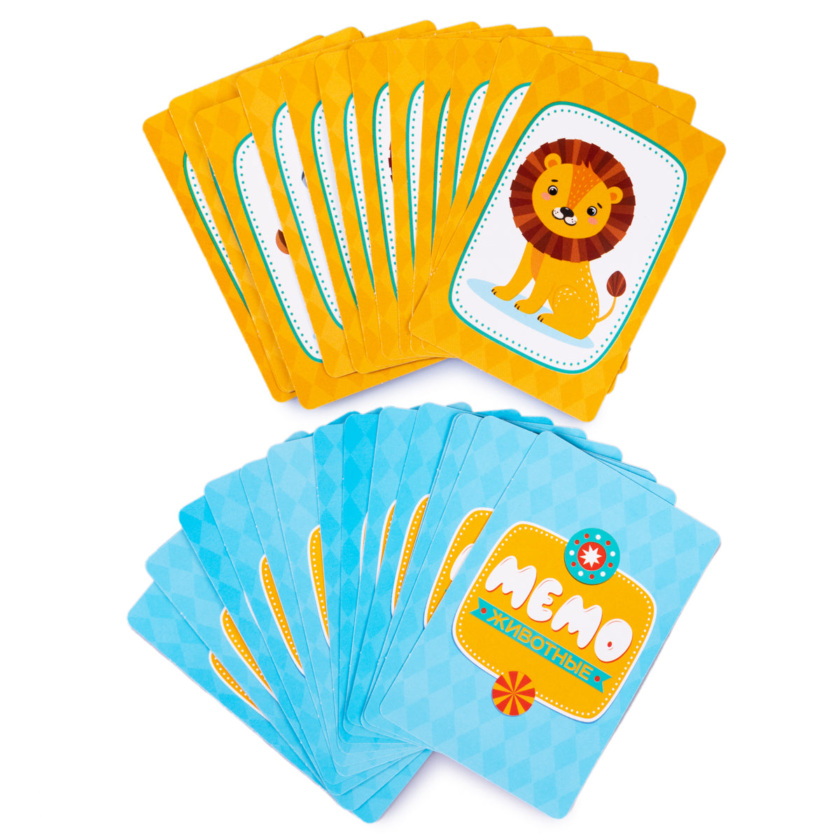 Игра настольная "МЕМО" Животные. Серия АКТИВ time