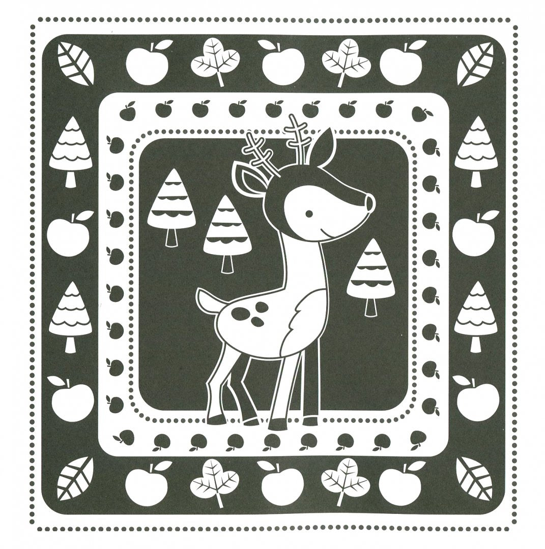 Удивительная раскраска. В лесу