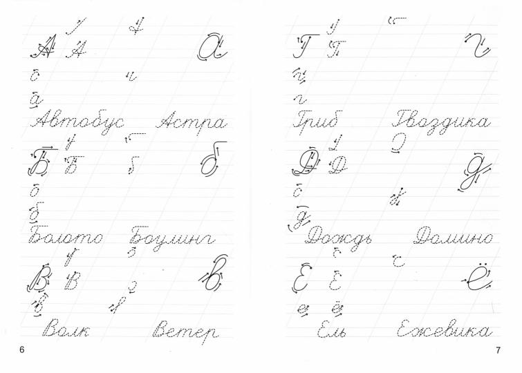 Хороший почерк с первых букв. Прописи для дошколят