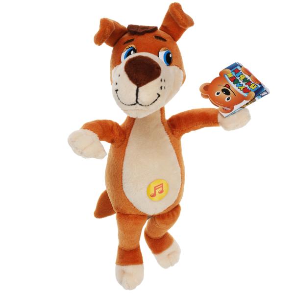 Игрушка мягкая Успенский Э.Н. пес шарик 19см, озвучка, в упаковке МУЛЬТИ-ПУЛЬТИ в кор.24шт