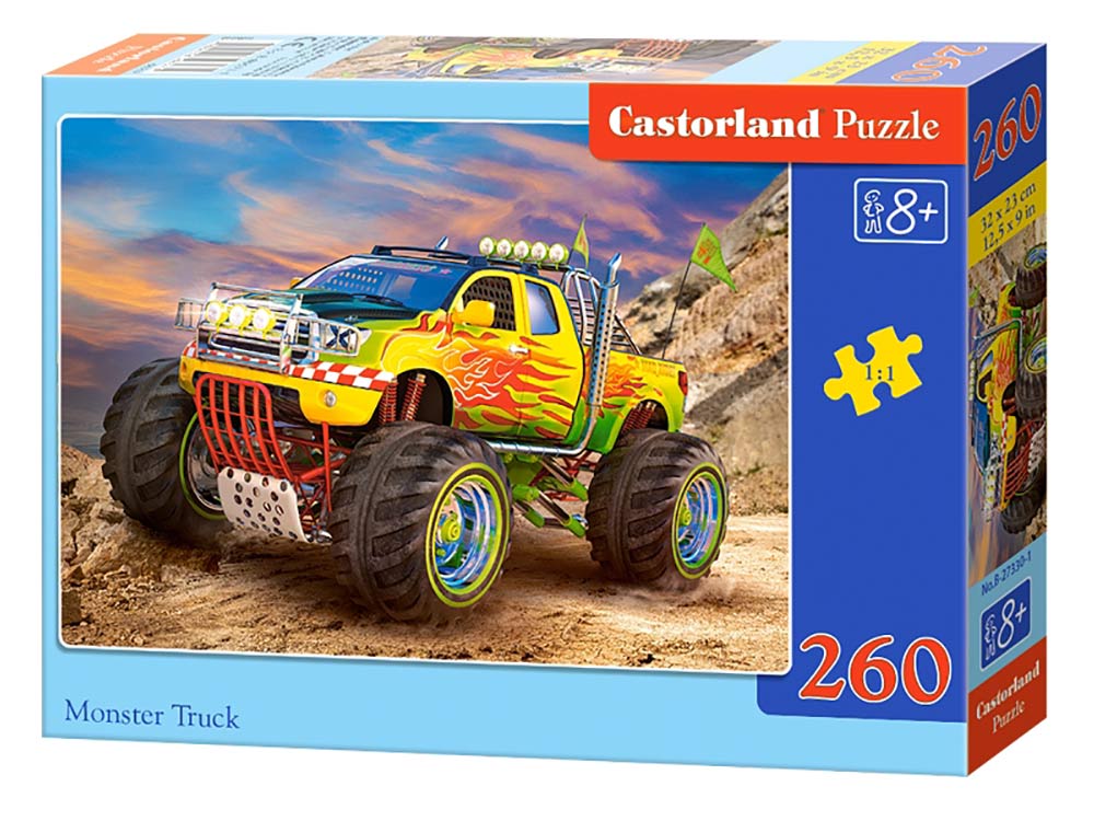 Castorland. Пазл 260 MIDI арт.B-27330 "Монстр-Трак"