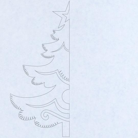 Набор для вырезания и оформления "Чудеса в новогоднем окне": 24 цветные модели