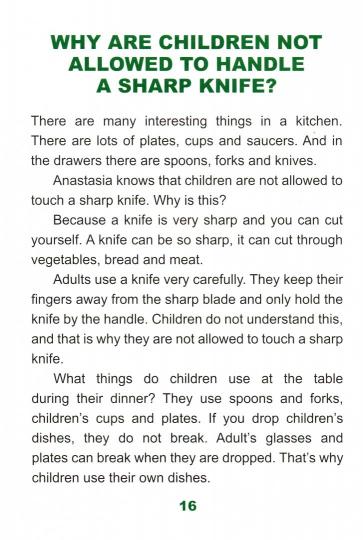 Книжка про Настю: Почему нельзя? = Anastasia is growing up: Things that children are not allowed to do! Рассказы на русском и английском языках