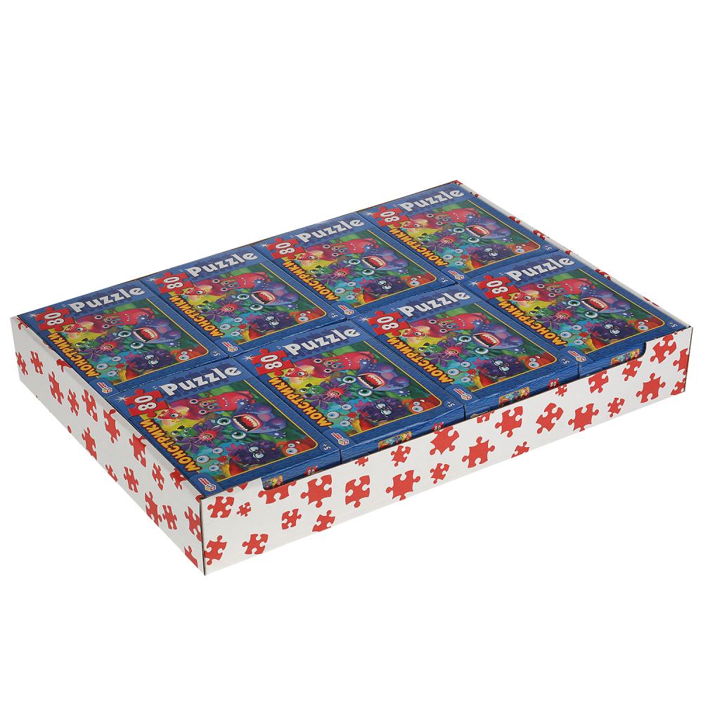 Monstres. пазлы классические в коробке. пазл 80 détails. Jeux gratuits Tous les jeux 16шт в кор8уп