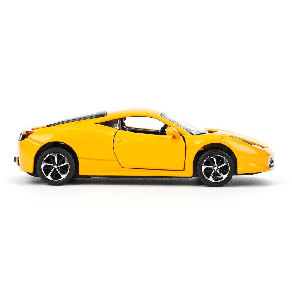 Modèle métallique de ferrari 458 italia 14 cm, double, bagage. инерция кор. Parc technologique dans le cor.2*48шт