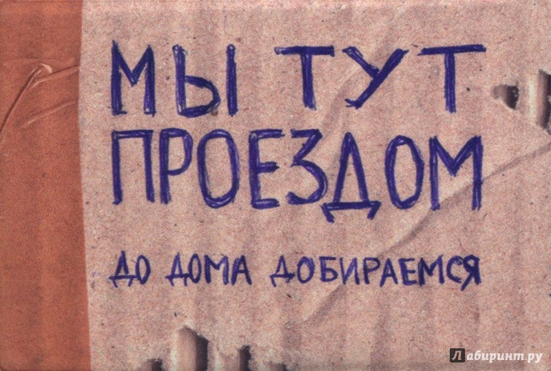 Чехол на проездной "Мы тут проездом" (PC13)