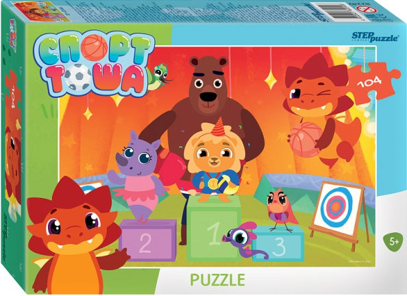 82249 Мозаика "puzzle" 104 "Спорт Тоша"