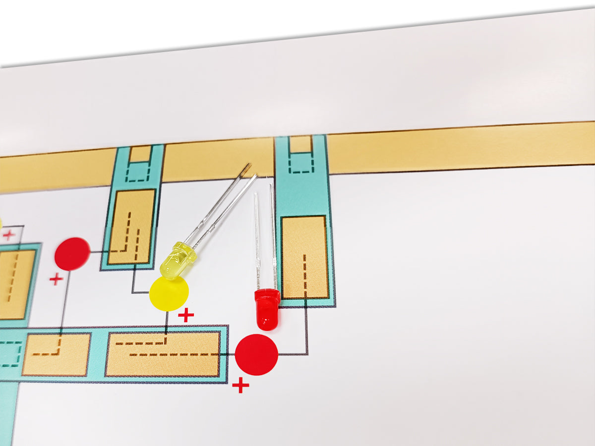 Набор для опытов. Электросхема. "Снеговичок"