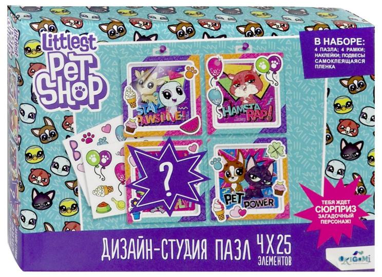 Littlest Pet Shop.Дизайн-студия.Полиптих 4х25.Верные приятели.04417