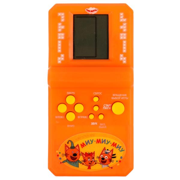 Электронная логическая игра Три Кота кор. 12,5*6,5*2,5см ИГРАЕМ ВМЕСТЕ в кор.2*144шт