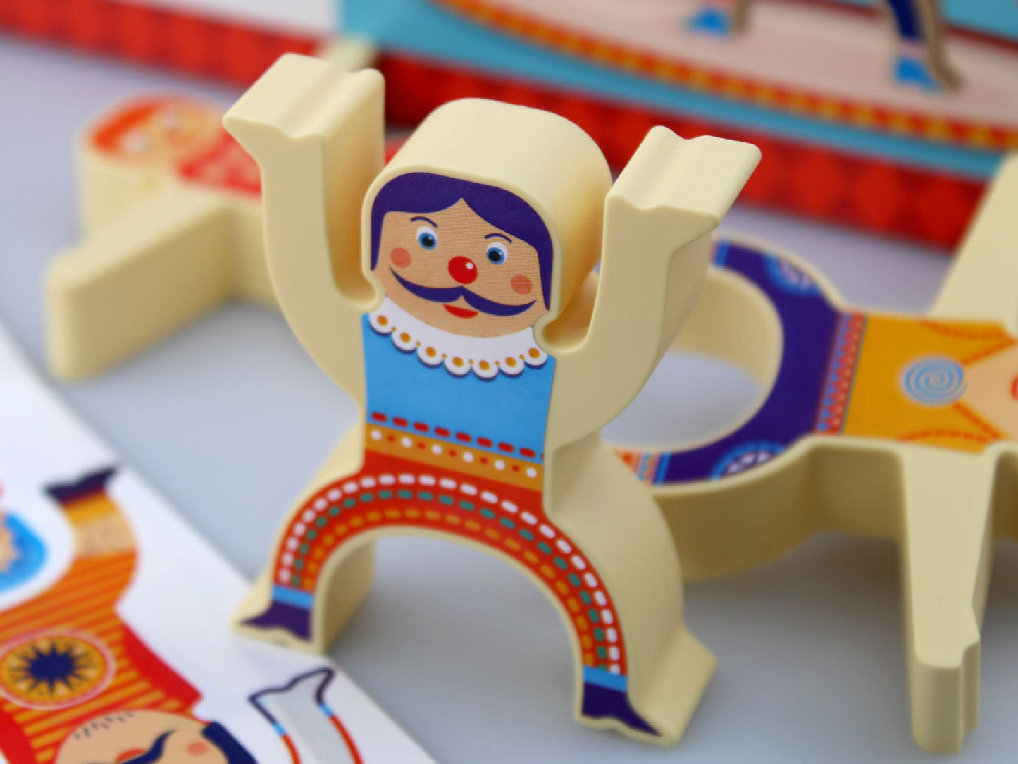 Игра настольная "Акробаты" серия Baby Toys Games 16 шт.