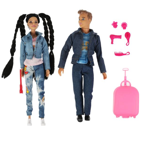 Porte-clés 29 cm de Sofia, avec Alex, avec des bras pour la maison, des vêtements et des vêtements, dans le cor.