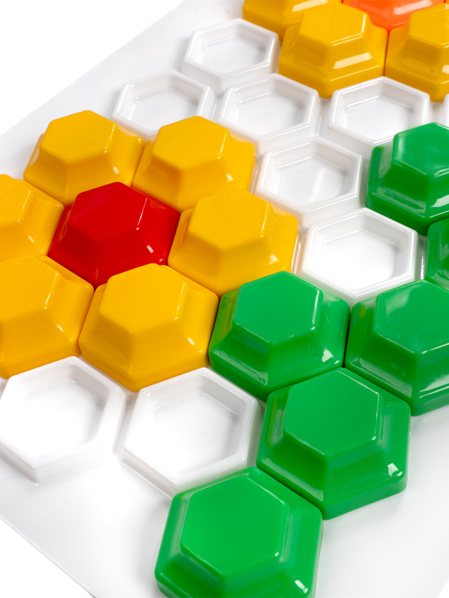 Мозаика шестигранная d40/60 эл Baby Toys