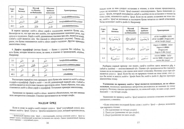 Введение в чтение Корана. Таджвид