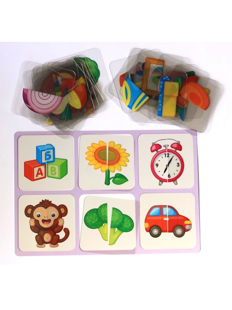 ЛОТО ПЛАСТИК "ПОЛОВИНКИ" СЕРИЯ 10КОР ПЛАСТИК в кор.14шт