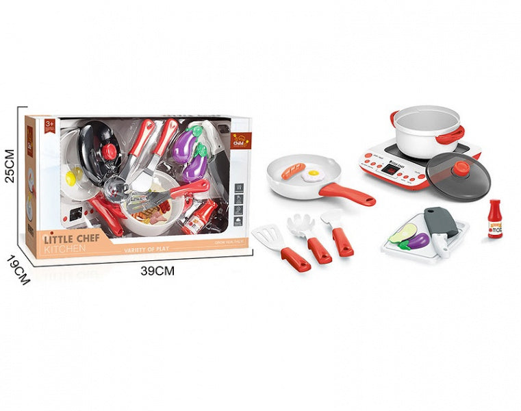 ТА069187CAНаш Китай Игровой набор BC9006 Кухня Маленький шеф-повар, с аксесс. (варочная поверхность