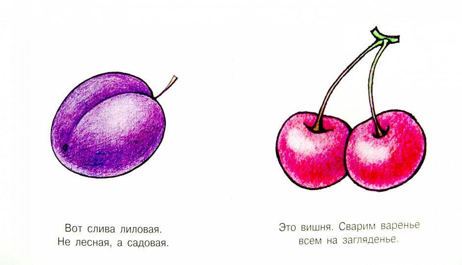Мои первые слова. Фрукты (для детей от 1 года)