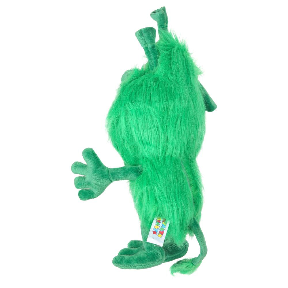 Мягкая игрушка БУБА зеленый 20 см, вышитые глаза, озвуч. "МУЛЬТИ-ПУЛЬТИ" в кор.24шт