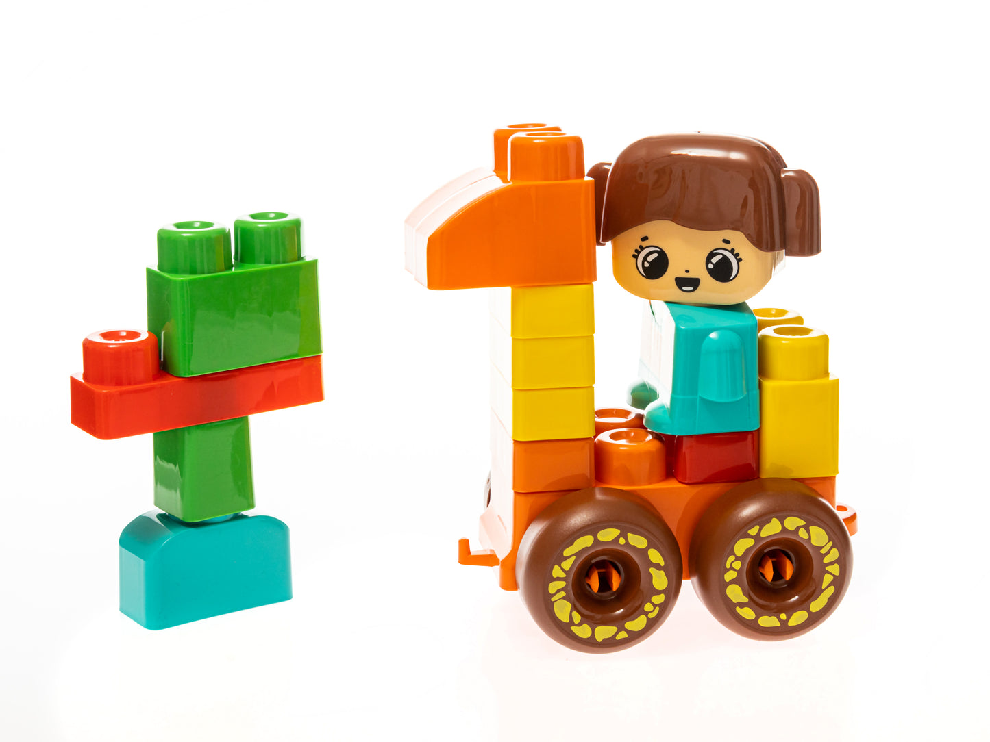 КОНСТРУКТОР ПЛАСТИКОВЫЙ "САФАРИ" 20 ДЕТ (BABY BLOCKS) в кор.7шт