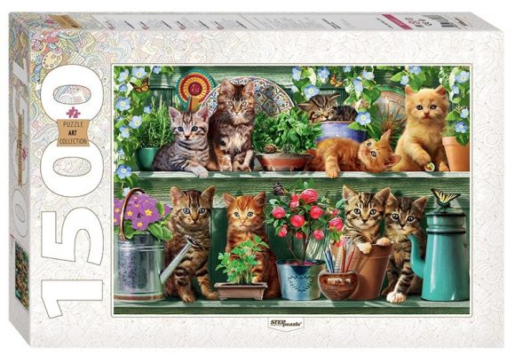83057 Мозаика "puzzle" 1500 "Котята"