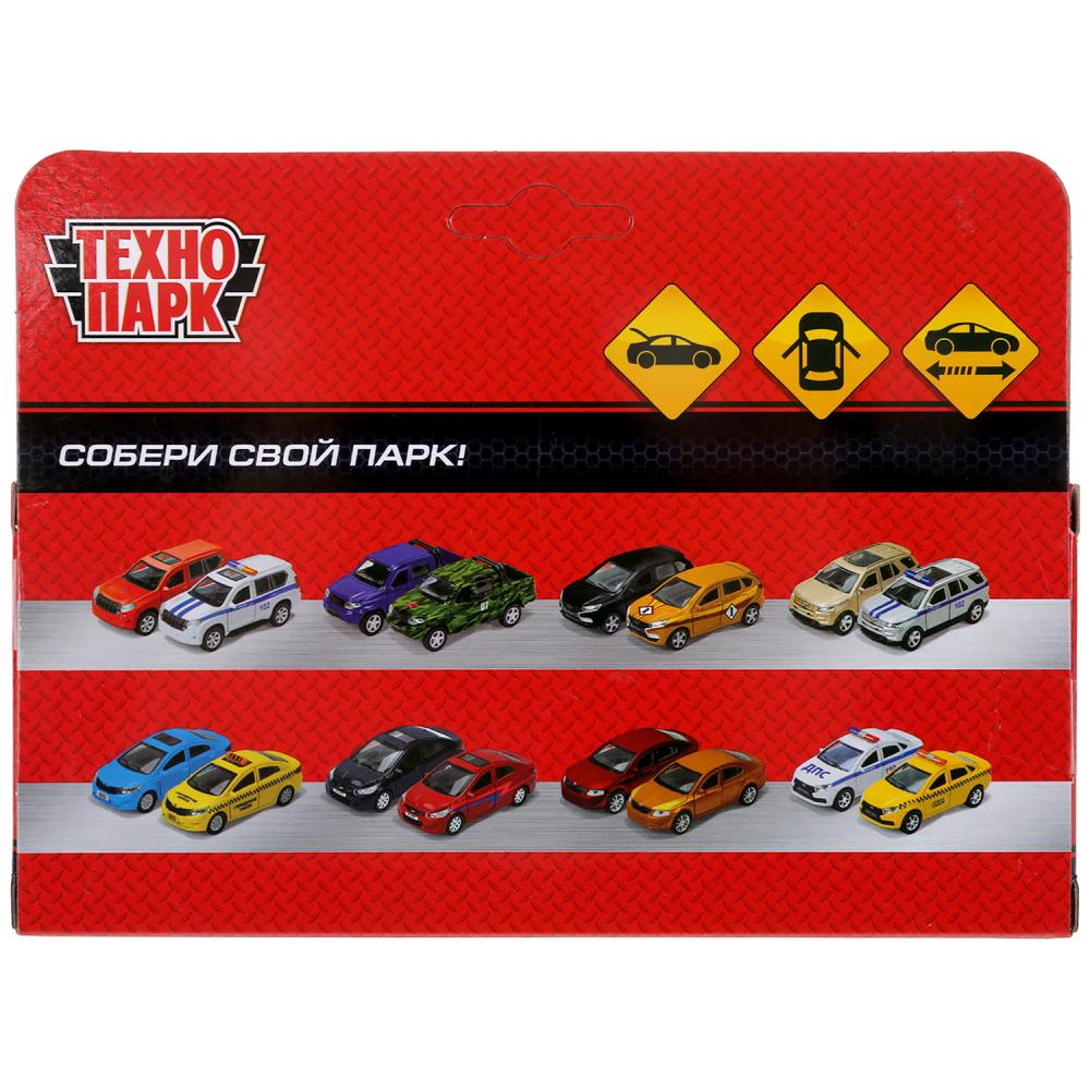 ARKANA-12POL-SR 303072 Машина металл RENAULT ARKANA ПОЛИЦИЯ 12 см, двери, багаж, серебристый, кор. Т