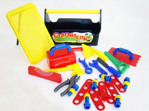 Совтехстром.Набор "Строитель №4" арт.У761 в ящике /10