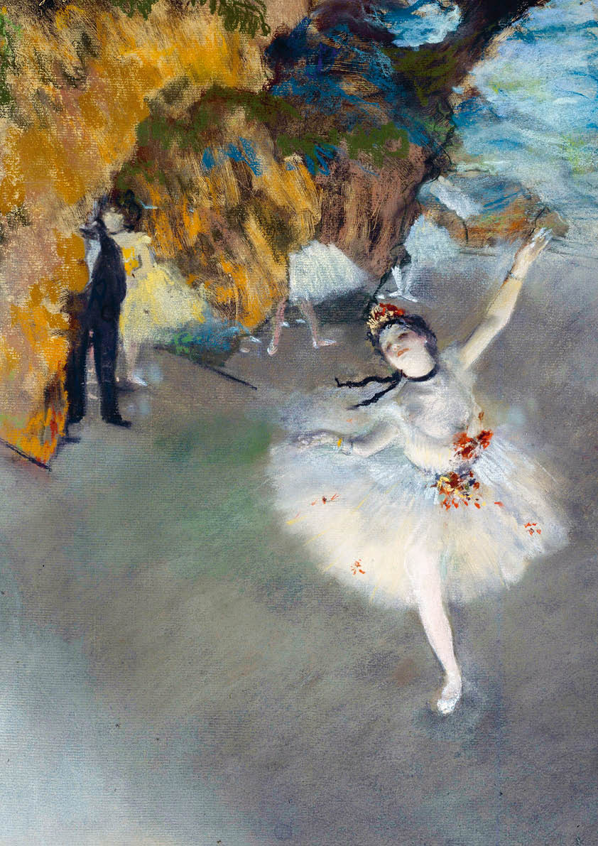 Постер. Эдгар Дега. Прима-балерина. Формат А3.