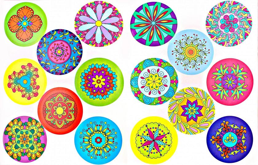 Развивающие узоры для самых маленьких 5+