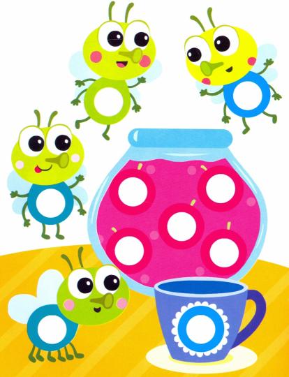 Наклейки-кружочки.Вып.12. (70 наклеек)