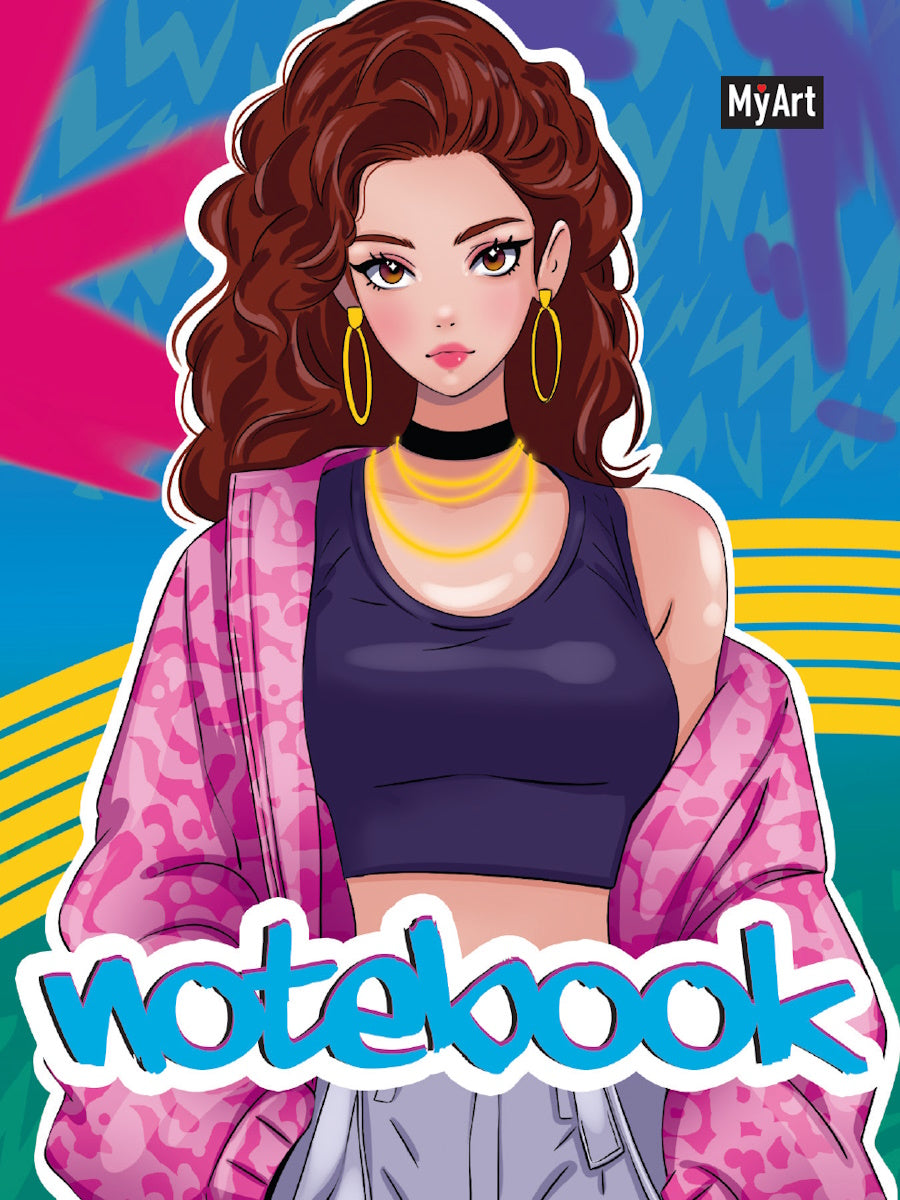 МойАрт. БЛОКНОТ "На стиле" ГОЛУБОЙ