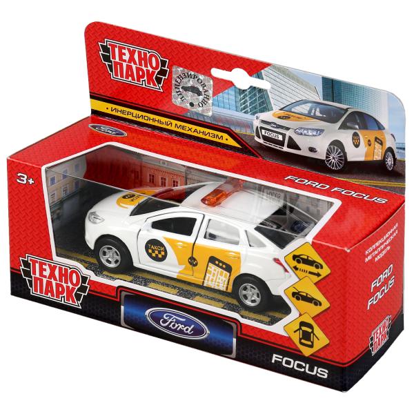 Véhicule métallique FORD Focus, 12 cm, inerte, ouvert. двери и багажник в кор. Parc technologique en cor.2*24шт