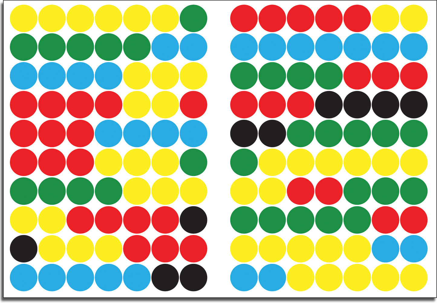 Кружочки. Подбери по размеру!